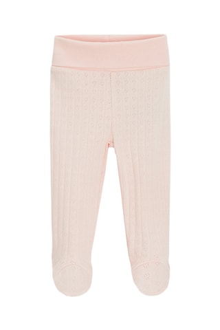 2 pantalons - Ecru et rose