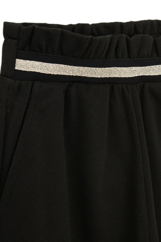 Pantalon taille haute - Noir