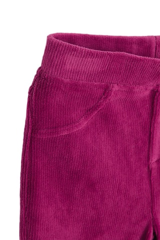 Pantalon en velours - Fuchsia
