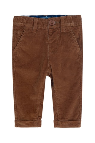 Pantalon en velours - Marron