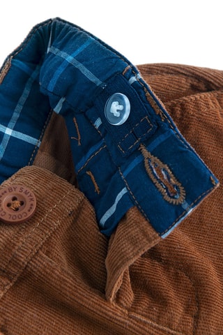 Pantalon en velours - Marron