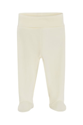 2 pantalons - Gris clair chiné et écru