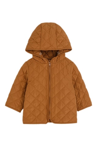 Parka 2 en 1 - Bleu marine et marron