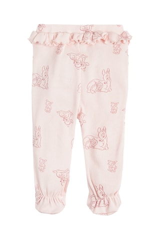 2 pantalons Bambi Disney - Rose