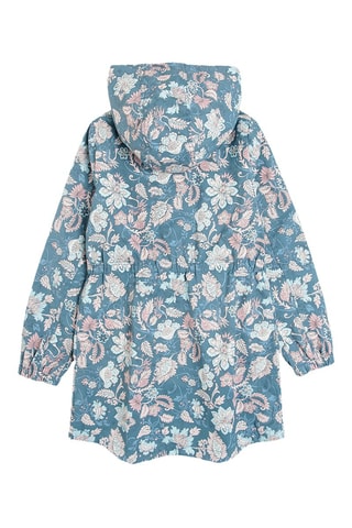 Parka à capuche - Bleu cobalt