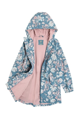 Parka à capuche - Bleu cobalt