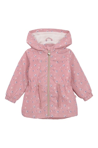 Parka à capuche - Rose poudré
