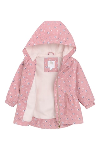 Parka à capuche - Rose poudré