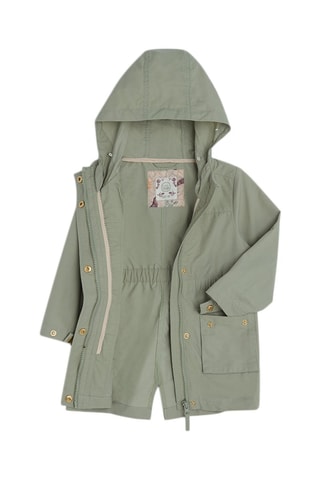 Parka 2-en-1 - Kaki et nude