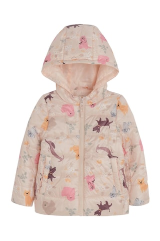 Parka 2-en-1 - Kaki et nude