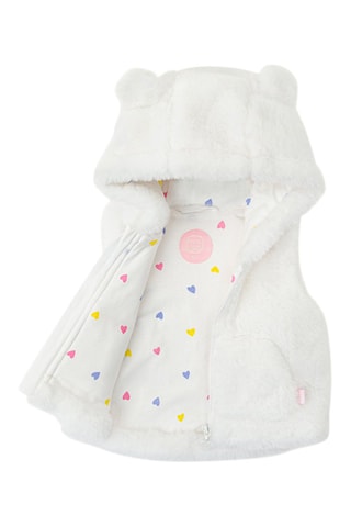 Veste sans manches - Ecru