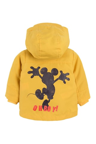 Parka 2 en 1 Mickey Disney - Moutarde et gris foncé