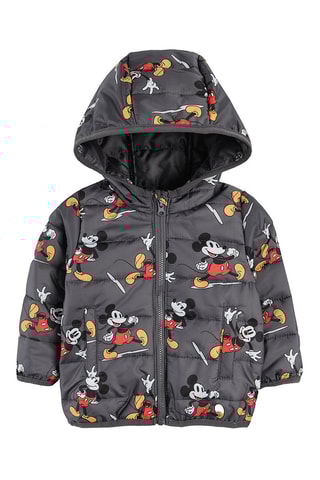 Parka 2 en 1 Mickey Disney - Moutarde et gris foncé