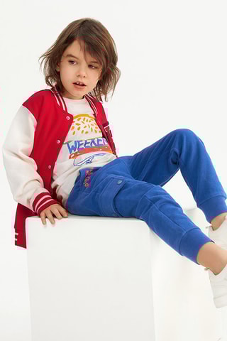 Teddy - Rouge et blanc