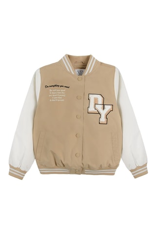 Teddy - Beige et blanc