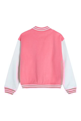 Teddy - Rose et blanc