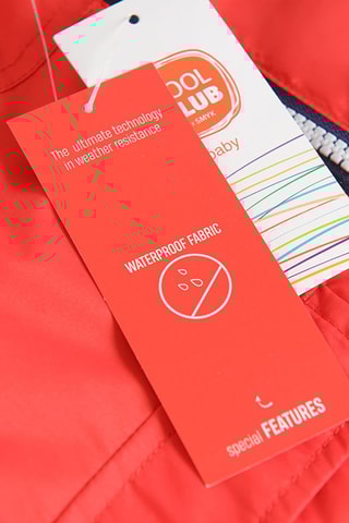 Veste à capuche - Rouge