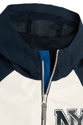 Veste à capuche - Bleu