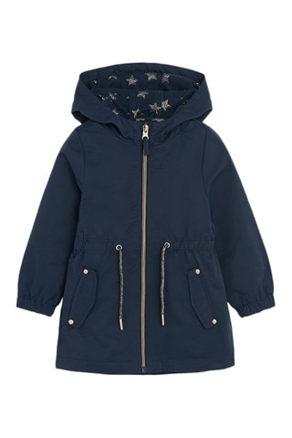 Parka à capuche - Bleu marine