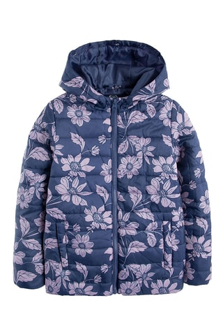 Parka 2 en 1 - Mauve et bleu marine