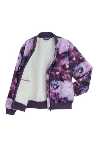 Veste tie and dye - Violet foncé