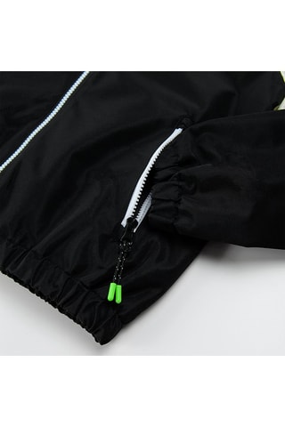 Veste à capuche Blanc et noir