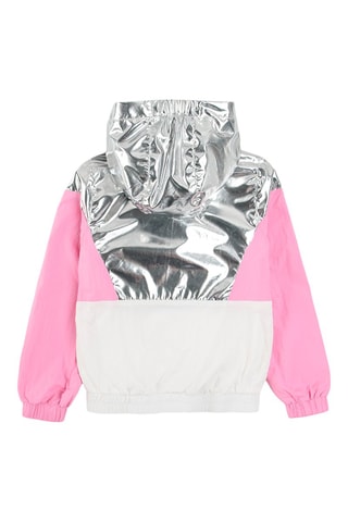 Veste à capuche Argenté et rose