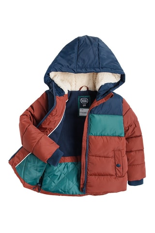 Doudoune à capuche - Bordeaux