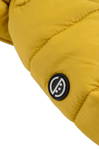 Doudoune à capuche - Jaune