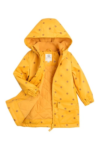 Imperméable à capuche - Jaune