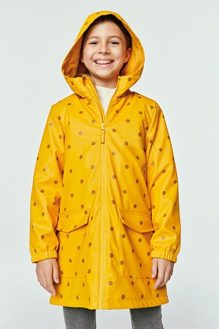Imperméable à capuche - Jaune