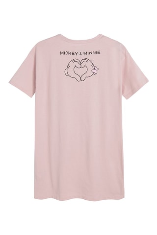 Chemise de nuit Mickey et Minnie Disney - Vieux rose