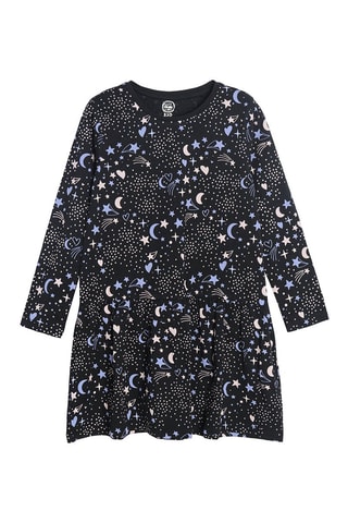 Robe - Noir et rose clair