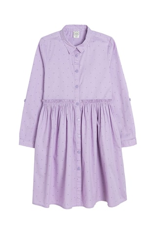 Robe chemise - Mauve