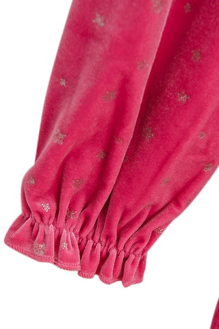 Robe en velours - Rose