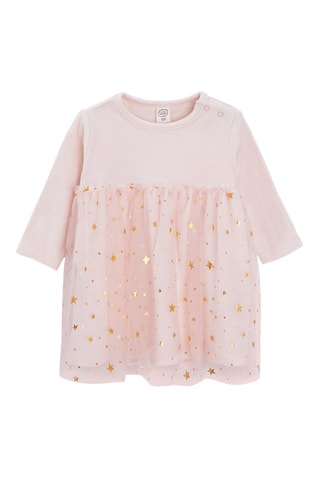 Robe trompe-l’œil - Rose