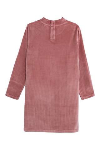 Robe en velours - Rose
