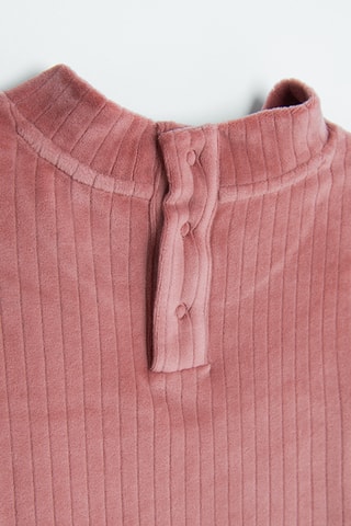 Robe en velours - Rose