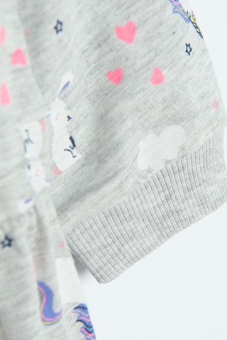 Robe - Gris clair chiné