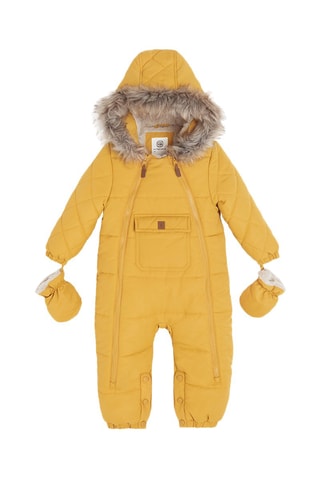 Combipilote à capuche - Jaune