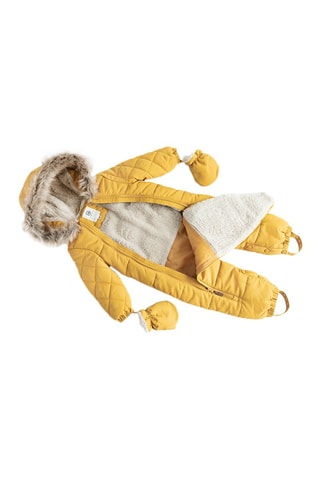 Combipilote à capuche - Jaune