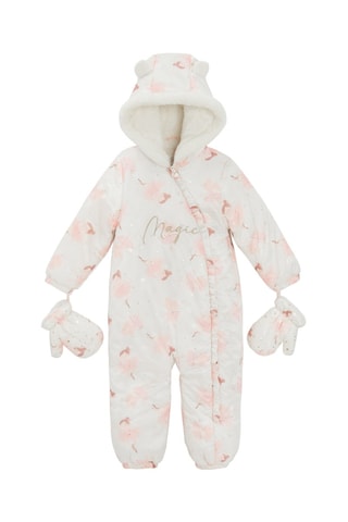 Combipilote à capuche - Ecru