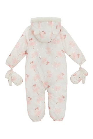 Combipilote à capuche - Ecru