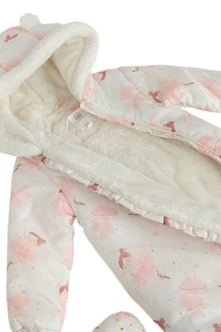 Combipilote à capuche - Ecru