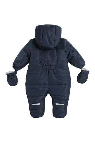 Combipilote à capuche Bleu marine