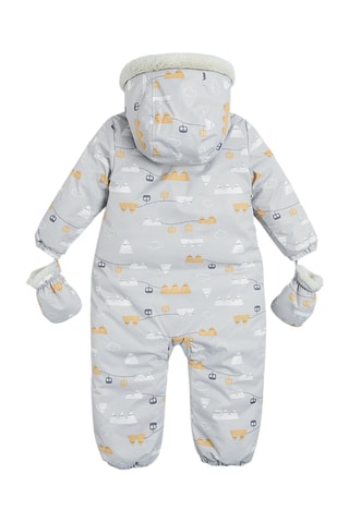 Combipilote à capuche - Gris clair