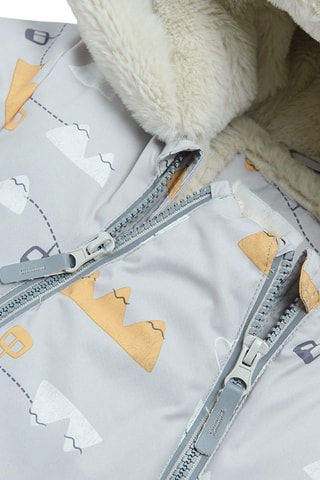 Combipilote à capuche - Gris clair