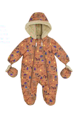 Combipilote à capuche - Beige