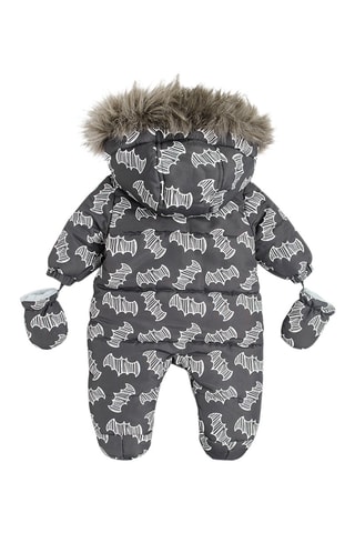 Combipilote à capuche Batman La ligue des Justiciers DC Comics - Noir et blanc