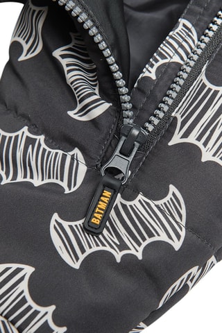 Combipilote à capuche Batman La ligue des Justiciers DC Comics - Noir et blanc